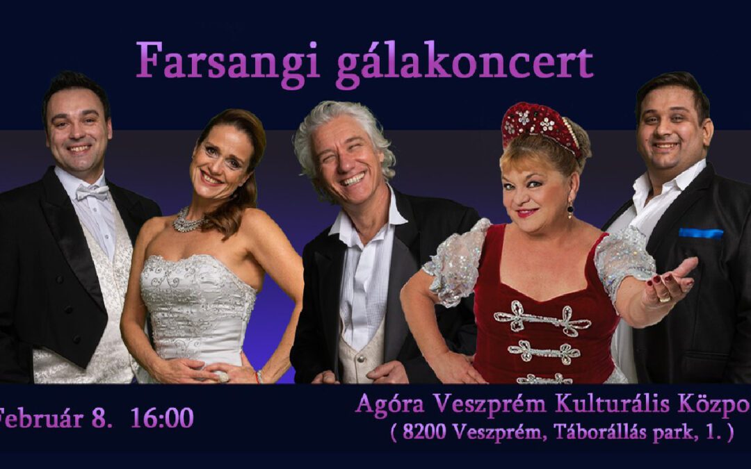 Farsangi gálakoncert – Veszprém