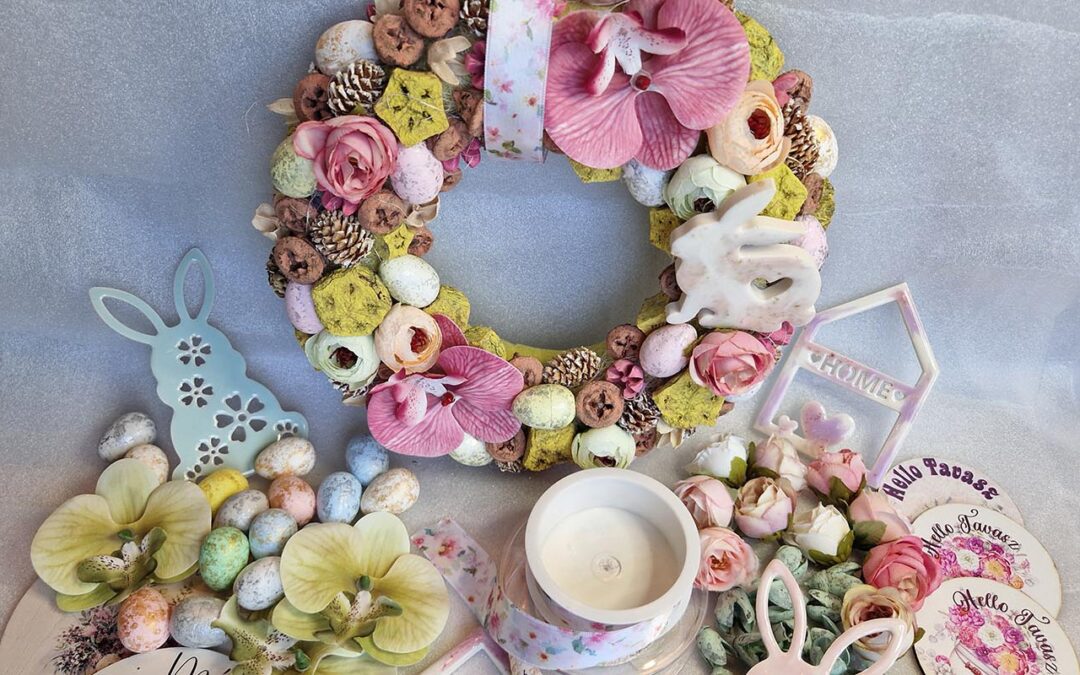 Tavaszi-húsvéti ajtódísz készítő workshop